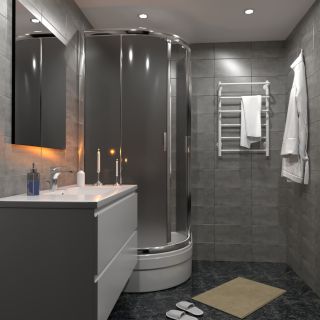 Электрический полотенцесушитель Тругор Пэксп19/8050белыйВГП Пэк сп 19 80x50см белый