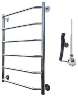 Электрический полотенцесушитель Тругор Браво 1 80x60см хром Браво1/элТЭН8060