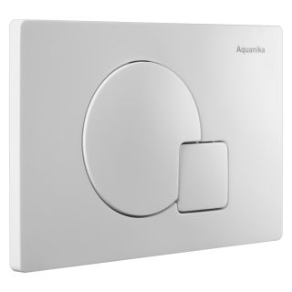 Клавиша смыва Aquanika Basic Q-type 01.02.48 белый