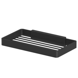 Мыльница-решетка подвесная WHITECROSS Cubo CU2424BL чёрный матовый