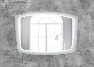 Зеркало с подсветкой Art&Max Roma 100x70см AM-Rom-1000-700-DS-F