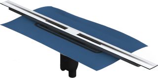 Душевой лоток Berges Wasserhaus Simpel 090013 100 Матовый хром