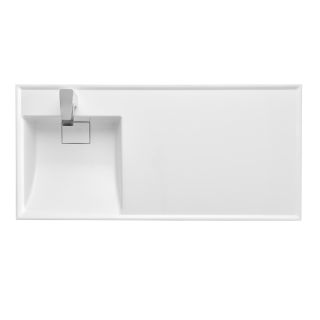 Раковина Акватон Лондри левая 105см 1A72833KLH01L