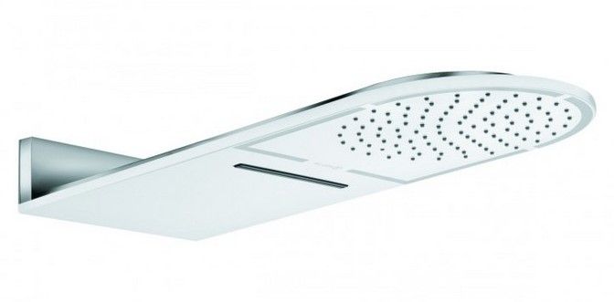 Верхний душ Kludi A-QA белый/хром 6488091-00