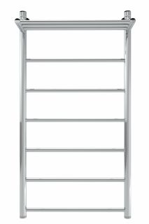 Полотенцесушитель водяной Indigo Line LLSHW100-50 с полкой 100x50 см хром