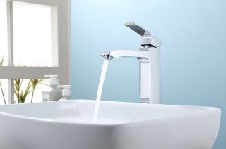 Высокий смеситель для раковины Raglo R01.15 хром