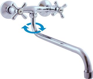 Смеситель для кухни Rav Slezak Morava Retro MK101.5/22 хром