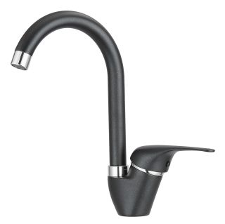 Смеситель Granula для кухни GR-1024 шварц