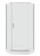 Душевой уголок Parly ZPE911TE 90x90см с поддоном