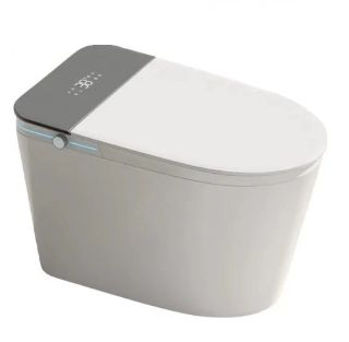 Унитаз напольный Ceruttispa Ester Smart CT10617 с дистанционным управлением белый