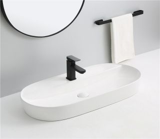 Раковина-чаша CeramaLux D1347 Белая 81.5 см