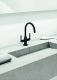 Смеситель для раковины Kludi Nova Fonte Puristic чёрный матовый 201183915