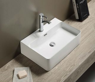 Раковина-чаша CeramaLux D1338 (8145) белая 60.5 см