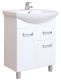 Напольная тумба под раковину Onika Балтика 107025 с ящиком 70см белый