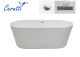 Ванна акриловая Ceruttispa Resia CT10866 160x75 см белый