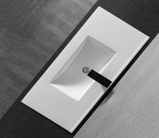 Раковина  CeramaLux YJ-803-80 белая 81 см