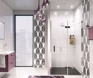 Душевая дверь Wasserkraft Aller Black 10H05RBLACK MATT 120x200 правая