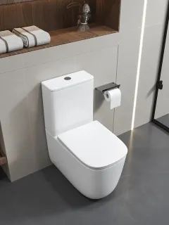 Унитаз напольный Ceruttispa ALVARO Tornado CT11089 безободковый