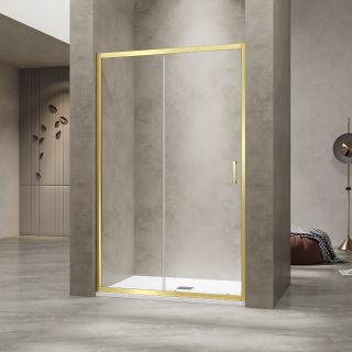 Душевая дверь RGW PA-114Gb 030811412-16 120 см брашированное золото