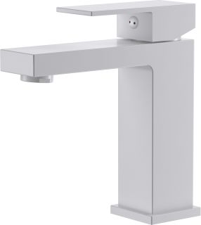 Смеситель для раковины DQ Bayern.Liszt DA1512108 белый матовый