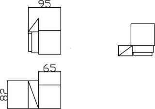 Стакан Boheme New Venturo чёрный/хром 10314-CR-B