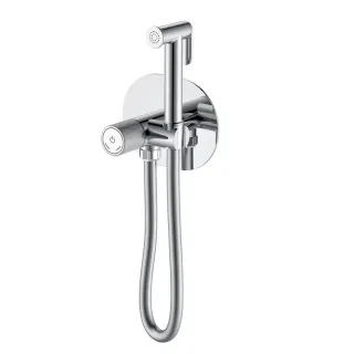 Гигиенический душ со смесителем Boheme Tech 157-CR хром