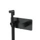 Гигиенический душ со смесителем Boheme Stick Linea 127-BB.3 чёрный
