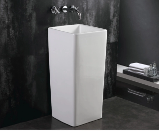 Раковина  CeramaLux P7005L белая 40 см