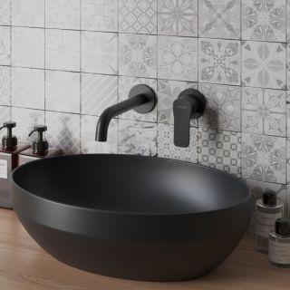 Встраиваемый смеситель для раковины Paini Viva Style P4YO208 чёрный