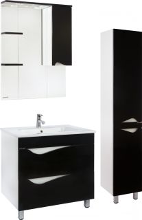 Пенал Bellezza Эйфория 35см правый черный 00000006591