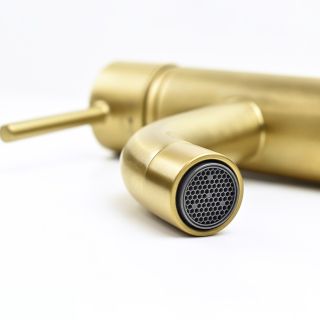 Смеситель для раковины Paini Cox 78PJ205 матовое золото