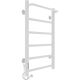 Полотенцесушитель электрический Laris Прайм ЧК П6 400x600 L 75201059 Белый муар