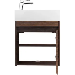 Тумба под раковину ArtMax Family Family-M-500-1D-SO-BO 50 см дуб бурбон