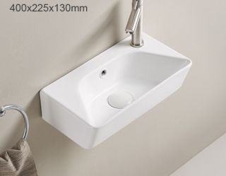 Раковина-чаша CeramaLux 78578L белая 40 см