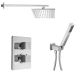 Душевой комплект Paini Grazia 21CRSET26911THSH с термостатом хром