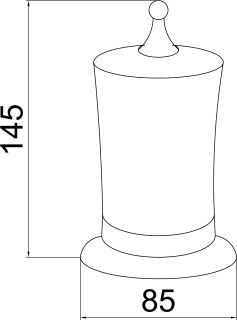 Контейнер Boheme Medici бронза 10626