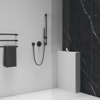 Смеситель для душа Ravak Espirit X070285 ES 062.20BLM.O1 ЧЕРНЫЙ МАТОВЫЙ