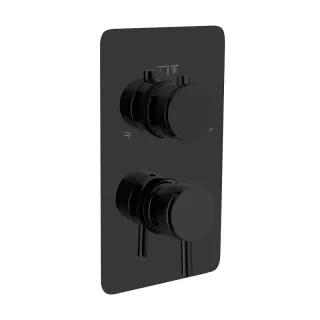 Встраиваемый смеситель для душа Boheme Cell 135-3-SGM 3-х проходной оружейная сталь