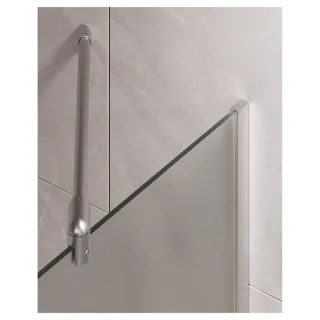 Шторка на ванну Timo T22 90 см хром