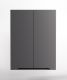 Подвесной шкаф Style Line Марелла мини 60 Люкс Plus СС-00002423 серый матовый