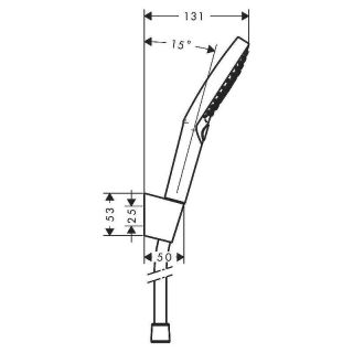 Душевой гарнитур Hansgrohe Raindance Select S 27669000 хром