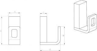 Крючок Boheme Q золото 10946-G