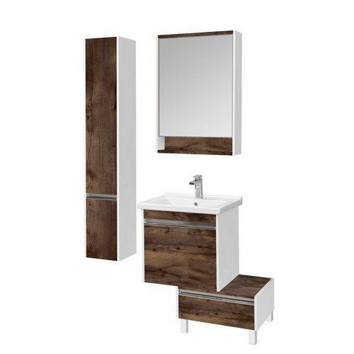 Тумба под раковину Акватон Капри 60см таксония тёмная 1A230101KPDB0