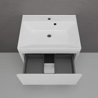 Тумба под раковину напольная Style Line Манхэттен ЛС-00002377 60 см белый матовый