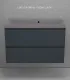 Тумба под раковину подвесная Style Line Манхэттен ЛС-00002360 80 см графит