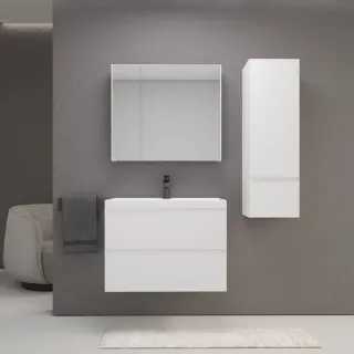 Тумба под раковину подвесная Style Line Манхэттен ЛС-00002359 80 см белый матовый