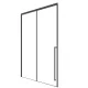 Душевая дверь в нишу Timo T57R 130 см правая чёрный