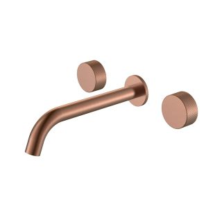 Встраиваемый смеситель для раковины Boheme Stick Spirale 152-2-CB.4 брашированная медь