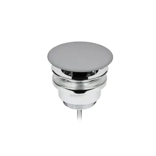 Донный клапан для раковины Kludi Rotexa 10471O2-00 светло-серый матовый