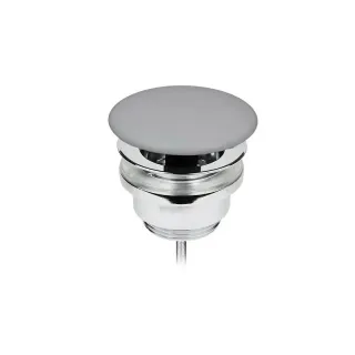 Донный клапан для раковины Kludi Rotexa 10470O2-00 светло-серый матовый